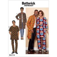 Patron Butterick 6534/XN - Manteau, tunique et pantalon