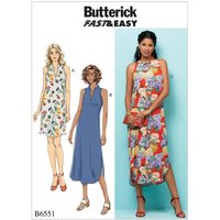 Patron Butterick 6551/Y - Robe
