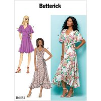 Patron Butterick 6554/A5 - Robe