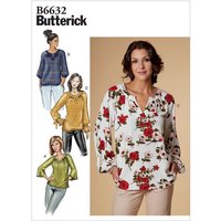 Patron Butterick 6632/A5 - Haut
