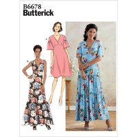 Patron Butterick 6678/E5 - Robe