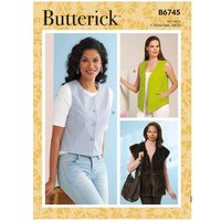 Patron Butterick 6745/Y - Veste