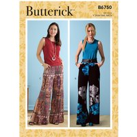 Patron Butterick 6750/Y - Pantalon