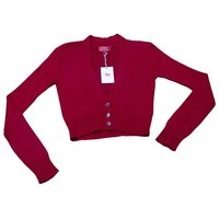 Gilet court 100% Yak - Rouge (Taille M)