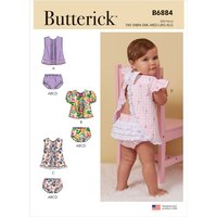 Patron Butterick 6884/YA5 - Haut et culotte
