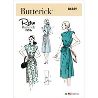 Patron Butterick 6889/A5 - Robe