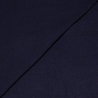 Double gaze 100% coton - Marine