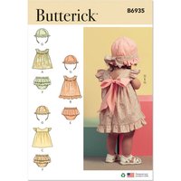 Patron Butterick 6935/A - Haut, culotte et chapeau