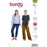 Patron Burda 5843 - T-shirt