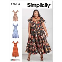 Patron Simplicity 9704.W3 - Robe