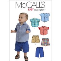 Patron McCall's 6016.OS - Chemise, short et pantalon
