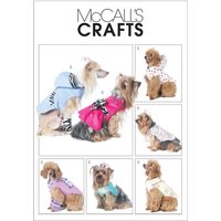 Patron McCall's 6218.OS - Vêtements pour animal domestique