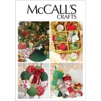 Patron McCall's 6453.OS - Décoration de Noël