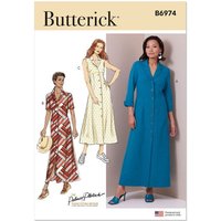 Patron Butterick 6974/B5 - Robe-chemisier