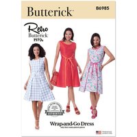 Patron Butterick 6985/B5 - Robe