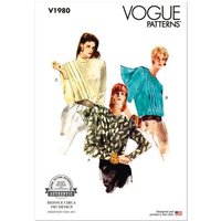 Patron Vogue 1980 Y5 - Chemisier