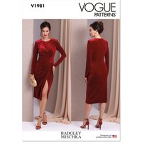 Patron Vogue 1981 F5 - Robe