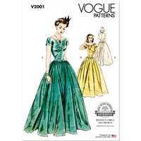 Patron Vogue 2001 Y5 - Robe