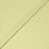 Popeline coton & élasthanne - Jaune clair