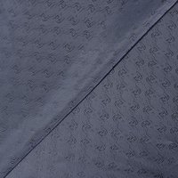 Doublure jacquard acétate & viscose - Géométrie jean