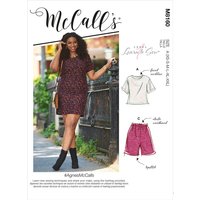 Patron McCall's 8160.A - Haut, robe, short et pantalon
