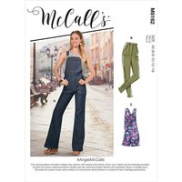 Patron McCall's 8162.E5 - Jeans et salopettes