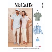 Patron McCall's 8263.A - Chemise et chapeau