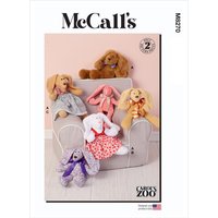 Patron McCall's 8270.OS - Lapin et robes