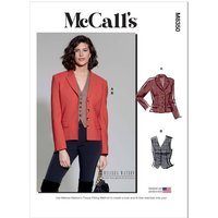 Patron McCall's 8350.E5 - Blazer et gilet