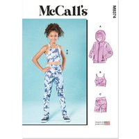 Patron McCall's 8374.A - Veste, haut et collant