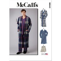 Patron McCall's 8443.A - Robe de Chambre et Chemise de Nuit