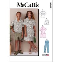Patron McCall's 8462.A - Chemise, pantalon, short et robe
