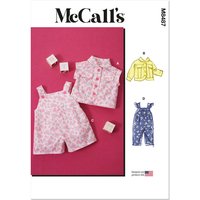 Patron McCall's 8487.A - Gilet, Veste et Salopette