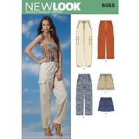 Patron New Look 6055 - Pantalon