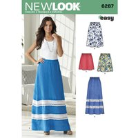 Patron New Look 6287 - Jupes