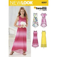 Patron New Look 6297 - Robe longue