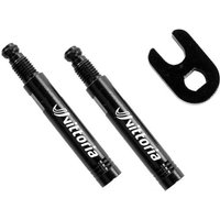 Tredz Limited Vittoria Valve Extension Aluminium Inc Spanner - Pack of 2 | Extra 7% off for BC Members, Price match & 365 Day returns