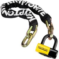 Tredz Limited Kryptonite New York Fahgettaboudit Chain and Padlock - Sold Secure Gold | Extra 7% off for BC Members, Price match & 365 Day returns