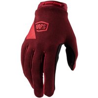 Tredz Limited 100% Ridecamp Womens Long Finger MTB Cycling Gloves | Extra 7% off for BC Members, Price match & 365 Day returns