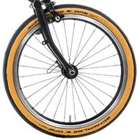 Tredz Limited Brompton Replacement 35-349 Schwalbe One Tanwall Tyre | Extra 7% off for BC Members, Price match & 365 Day returns