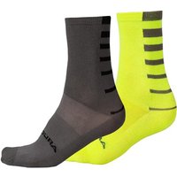 Tredz Limited Endura Coolmax Stripe Cycling Socks II - 2-Pack | Extra 7% off for BC Members, Price match & 365 Day returns