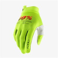 Tredz Limited 100% iTrack Long Finger MTB Cycling Gloves | Extra 7% off for BC Members, Price match & 365 Day returns