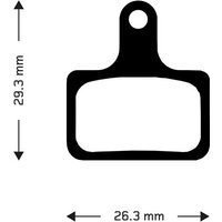 Tredz Limited Aztec Organic Disc Brake Pads for Shimano Flat Mount - GRX/Ultegra/Dura Ace | Extra 7% off for BC Members, Price match & 365 Day returns