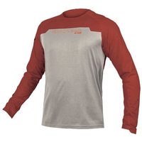 Tredz Limited Endura MT500 Burner Long Sleeve Cycling Jersey | Extra 7% off for BC Members, Price match & 365 Day returns