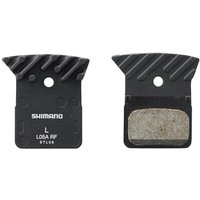 Tredz Limited Shimano L05A-RF Disc Pads and Spring, Alloy Backed with Cooling Fins, Resin | Extra 7% off for BC Members, Price match & 365 Day returns