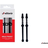 Vittoria Multiway Tubeless Valve Alloy - Pack of 2