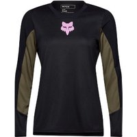 Tredz Limited Fox Clothing Defend Park Womens Long Sleeve MTB Cycling Jersey | Extra 7% off for BC Members, Price match & 365 Day returns