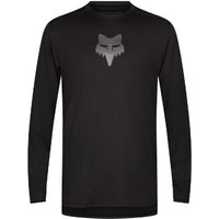 Tredz Limited Fox Clothing Ranger Fox Head Long Sleeve MTB Cycling Jersey | Extra 7% off for BC Members, Price match & 365 Day returns