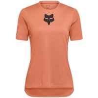 Tredz Limited Fox Clothing Ranger Fox Head Womens Short Sleeve MTB Cycling Jersey | Extra 7% off for BC Members, Price match & 365 Day returns