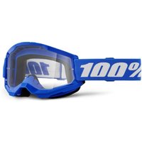 Tredz Limited 100% Strata 2 MTB Goggles Clear Lens | Extra 7% off for BC Members, Price match & 365 Day returns